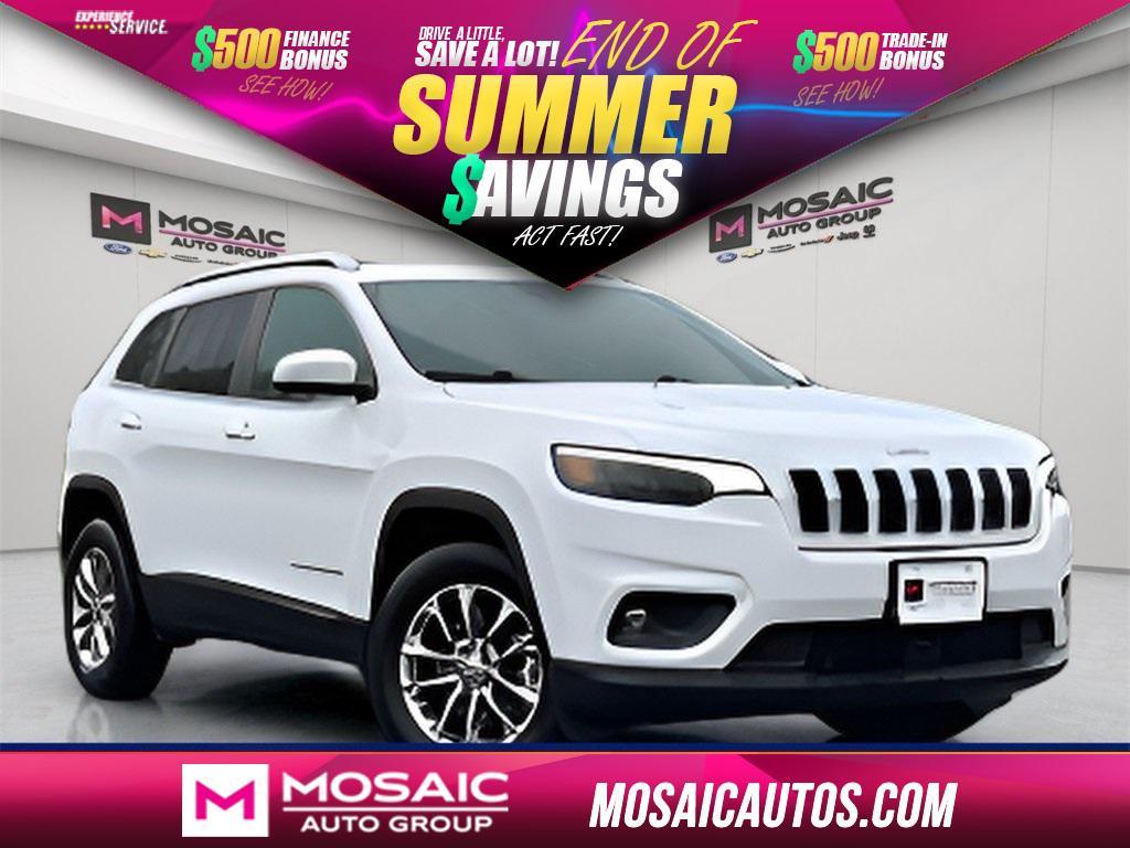 used 2021 Jeep Cherokee car, priced at $22,490