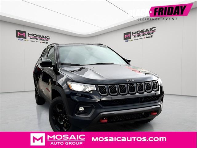 used 2023 Jeep Compass car, priced at $24,990