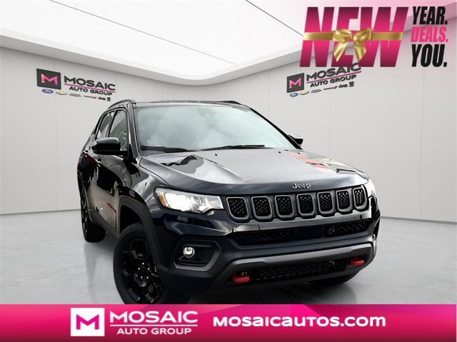 used 2023 Jeep Compass car, priced at $26,490