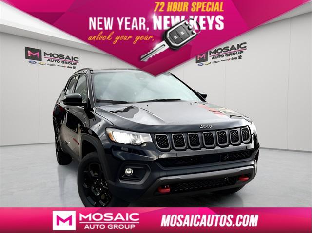 used 2023 Jeep Compass car, priced at $25,990