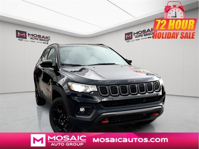 used 2023 Jeep Compass car, priced at $23,990