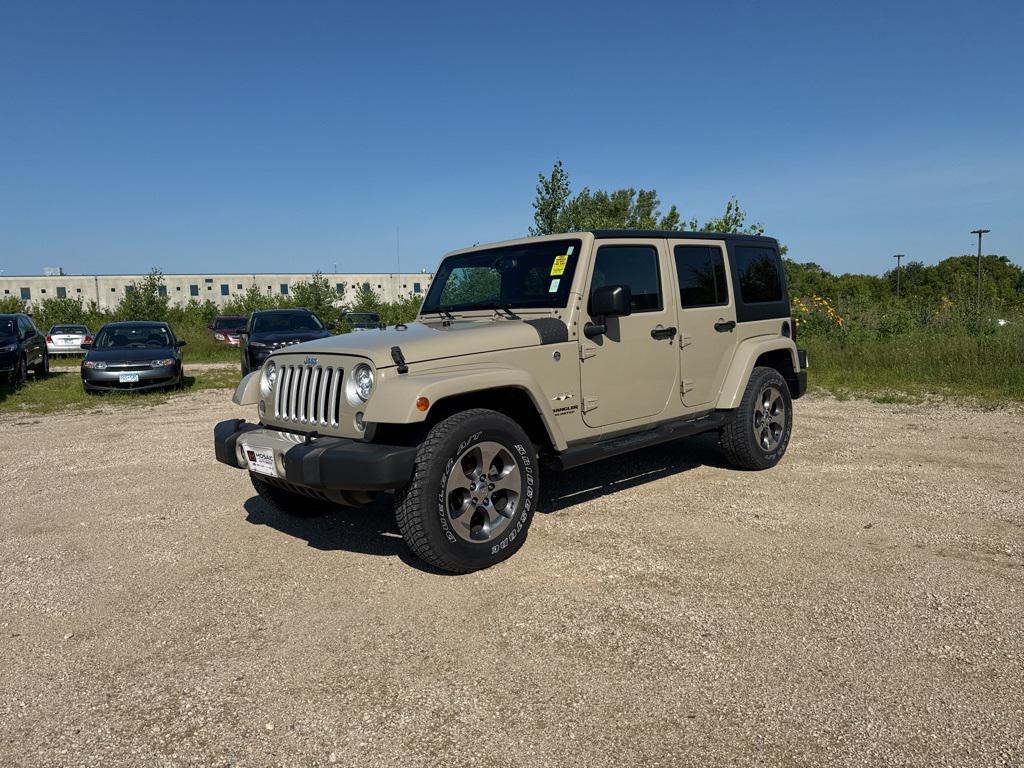 used 2017 Jeep Wrangler Unlimited car, priced at $23,990