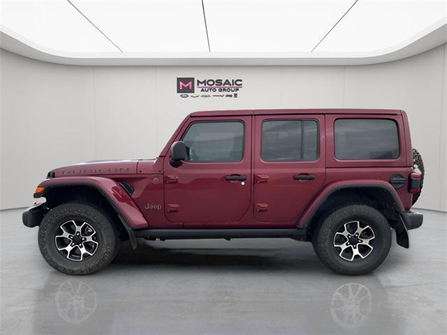 used 2021 Jeep Wrangler Unlimited car, priced at $33,890