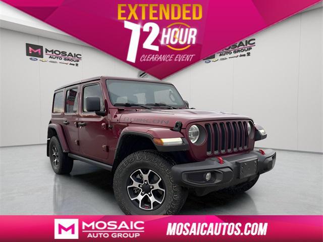 used 2021 Jeep Wrangler Unlimited car, priced at $33,890