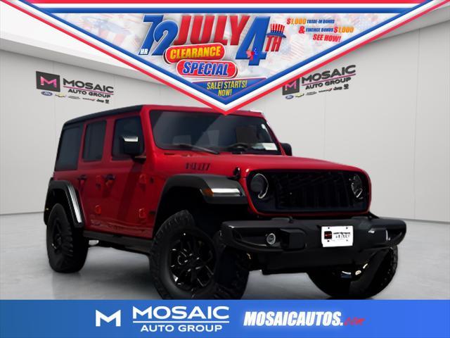 new 2025 Jeep Wrangler car, priced at $51,555