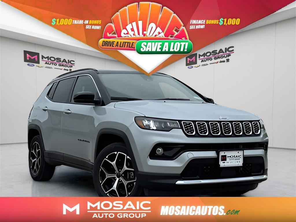 used 2025 Jeep Compass car, priced at $27,990