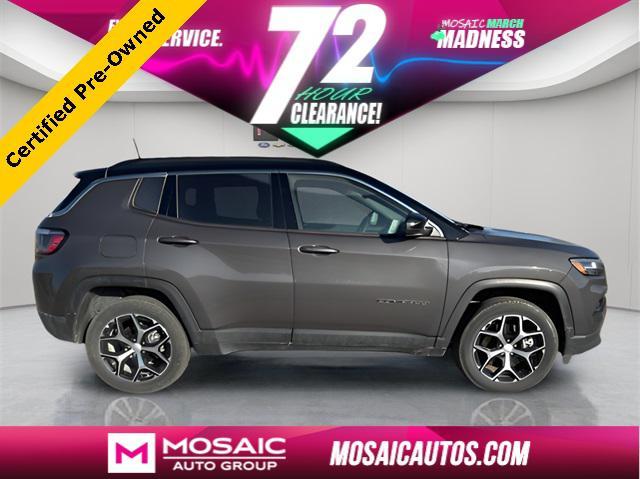 used 2024 Jeep Compass car, priced at $25,990