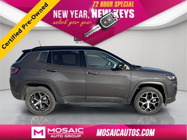 used 2024 Jeep Compass car, priced at $24,290