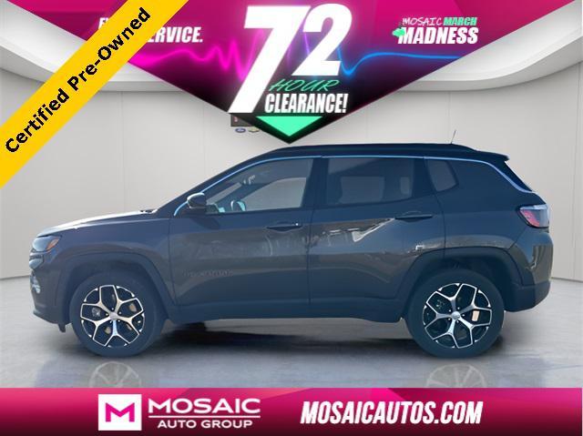 used 2024 Jeep Compass car, priced at $25,990