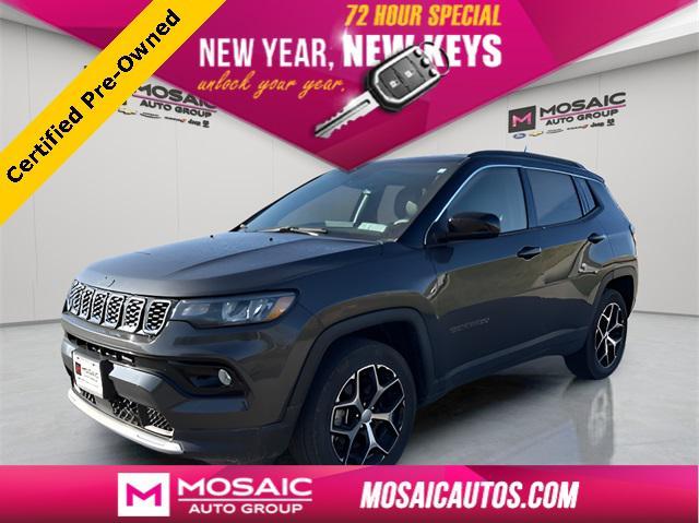 used 2024 Jeep Compass car, priced at $24,290