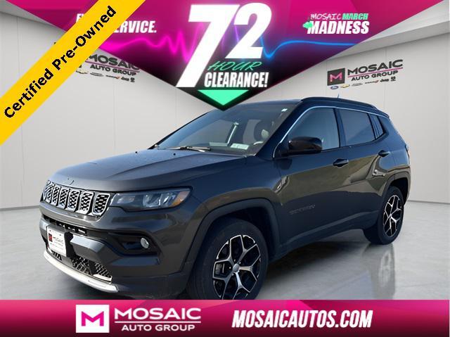 used 2024 Jeep Compass car, priced at $25,990