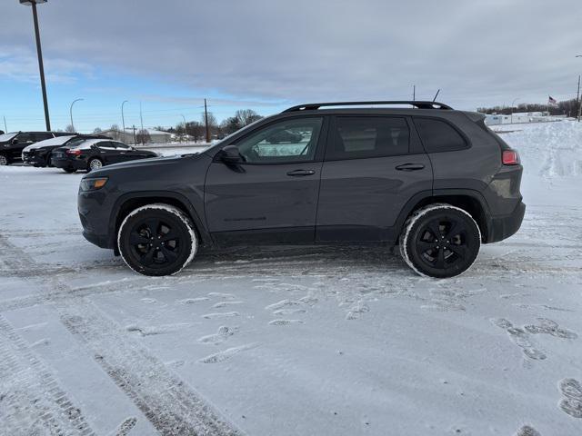 used 2021 Jeep Cherokee car, priced at $16,990