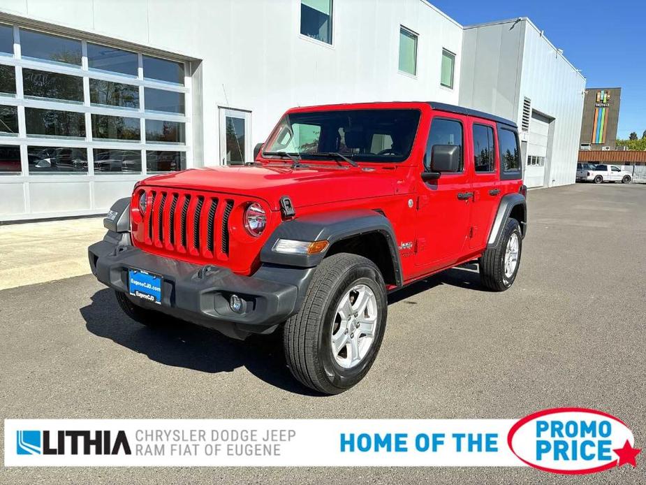 used 2020 Jeep Wrangler Unlimited car, priced at $28,990