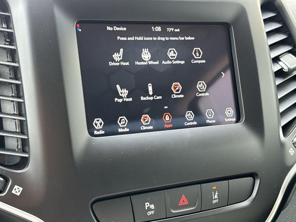used 2021 Jeep Cherokee car, priced at $21,990