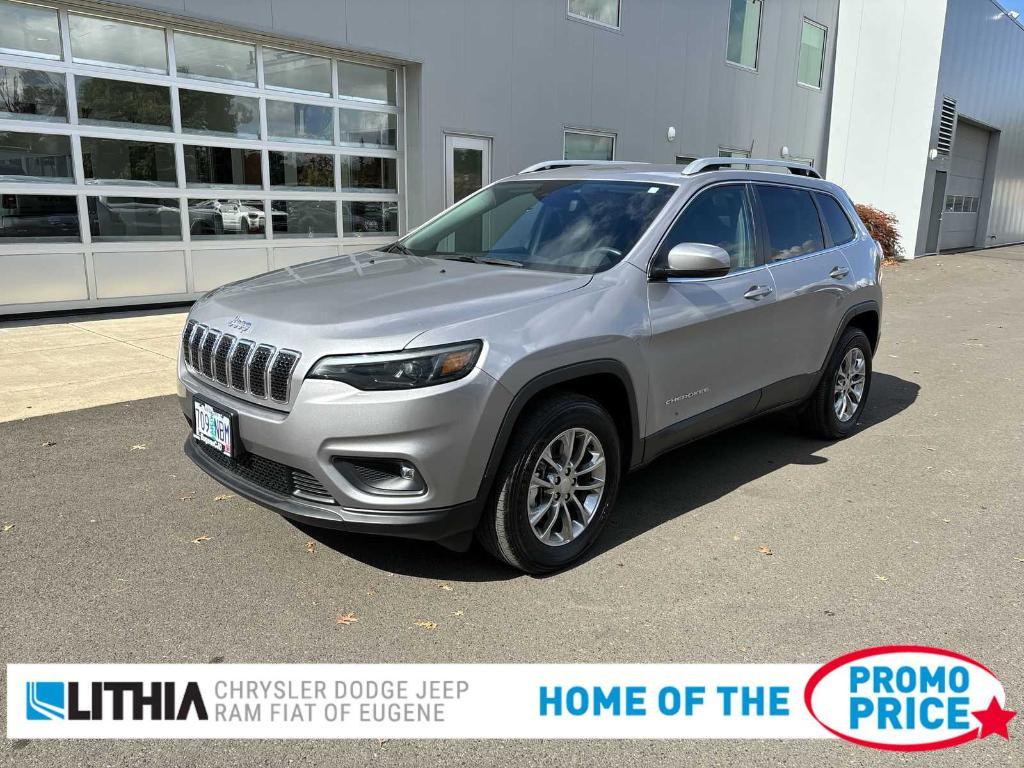 used 2021 Jeep Cherokee car, priced at $21,990