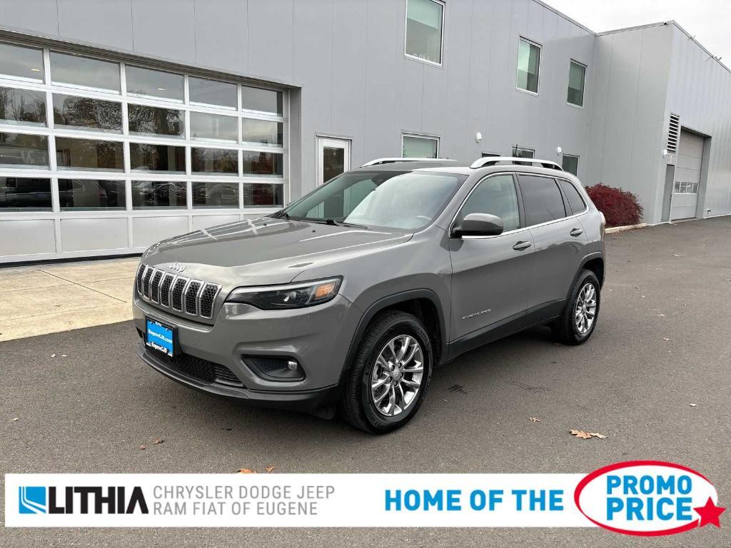 used 2021 Jeep Cherokee car, priced at $19,890