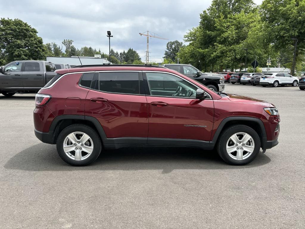 used 2022 Jeep Compass car, priced at $19,990
