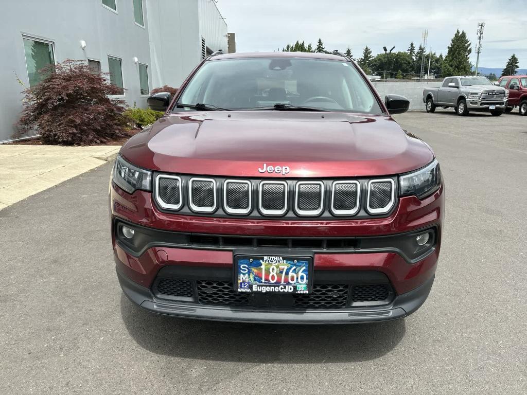 used 2022 Jeep Compass car, priced at $19,990