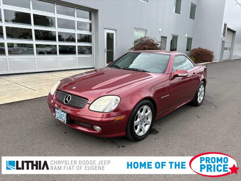 used 2002 Mercedes-Benz SLK-Class car, priced at $6,990
