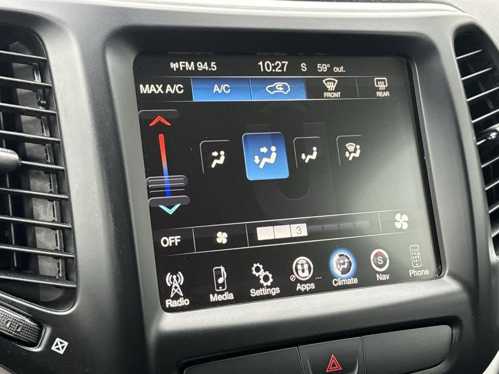 used 2017 Jeep Cherokee car, priced at $15,990