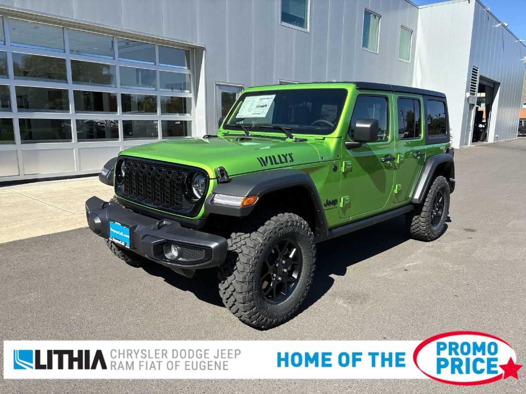 new 2025 Jeep Wrangler car, priced at $47,490