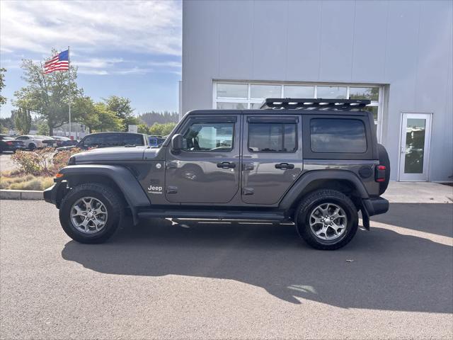 used 2020 Jeep Wrangler Unlimited car, priced at $29,990