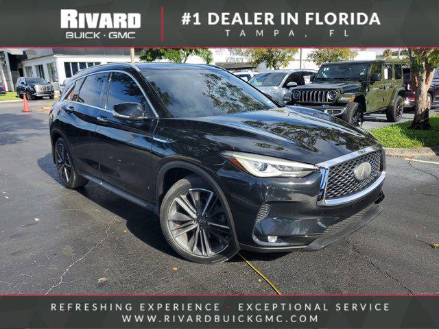 used 2020 INFINITI QX50 car, priced at $18,300