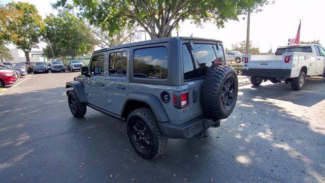 used 2022 Jeep Wrangler Unlimited car, priced at $27,218