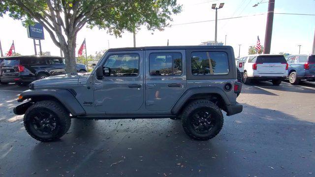 used 2022 Jeep Wrangler Unlimited car, priced at $27,218
