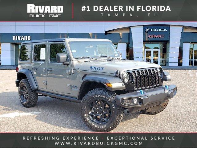 used 2023 Jeep Wrangler 4xe car, priced at $41,097