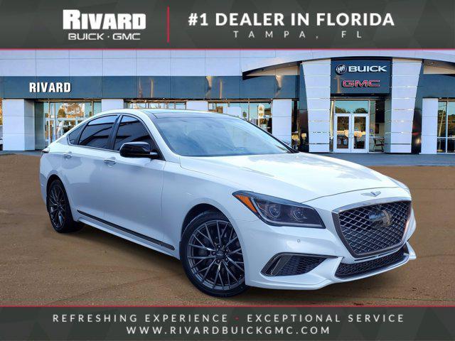 used 2019 Genesis G80 car, priced at $25,703