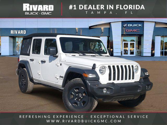 used 2024 Jeep Wrangler car, priced at $34,805