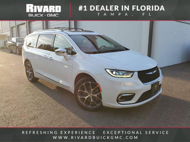 used 2021 Chrysler Pacifica car, priced at $27,117
