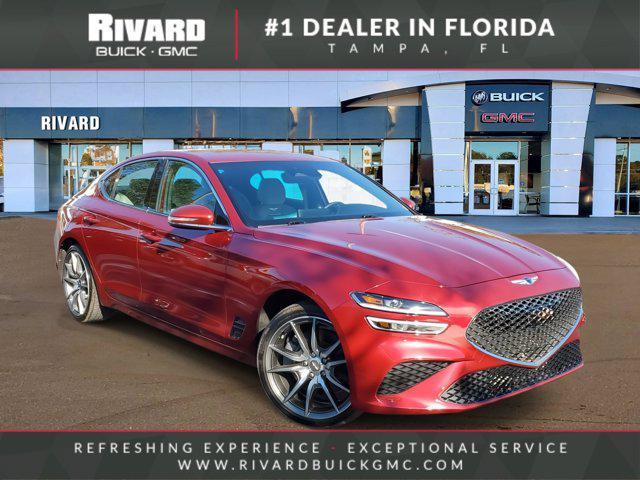 used 2022 Genesis G70 car, priced at $28,717