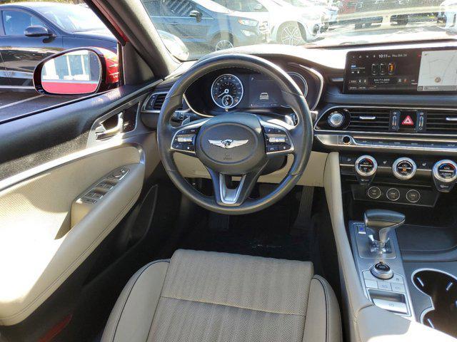 used 2022 Genesis G70 car, priced at $28,717