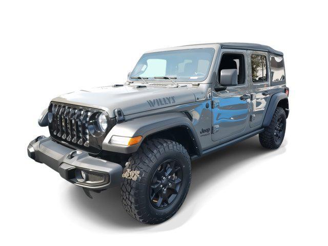 used 2022 Jeep Wrangler Unlimited car, priced at $30,882