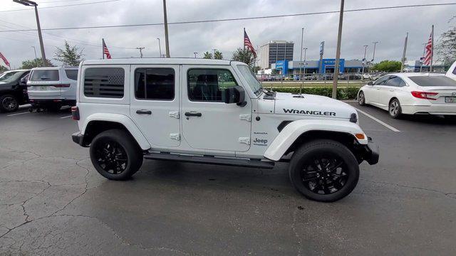 used 2021 Jeep Wrangler Unlimited 4xe car, priced at $27,345