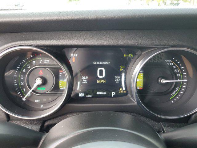 used 2021 Jeep Wrangler Unlimited 4xe car, priced at $27,345