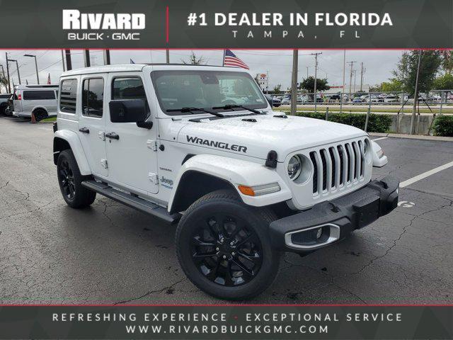 used 2021 Jeep Wrangler Unlimited 4xe car, priced at $29,742