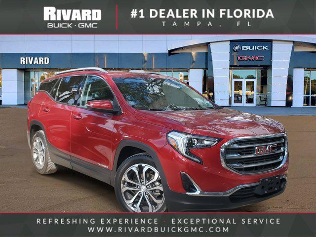 used 2021 GMC Terrain car, priced at $19,821