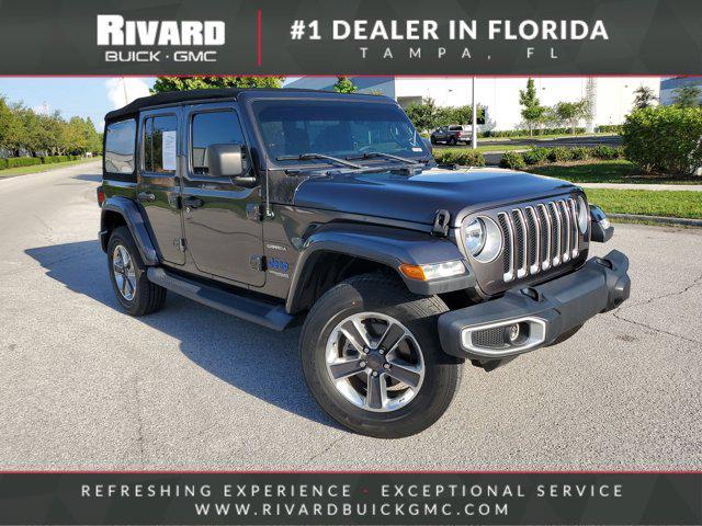 used 2019 Jeep Wrangler Unlimited car, priced at $29,023
