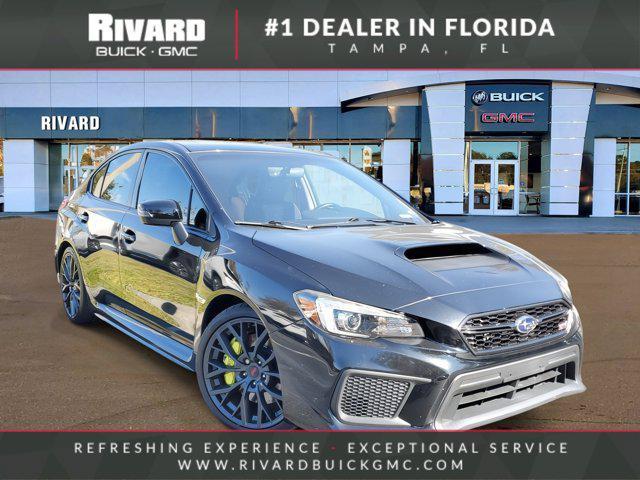 used 2018 Subaru WRX STI car, priced at $27,895