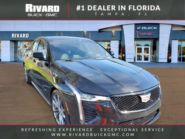 used 2021 Cadillac CT4 car, priced at $34,994