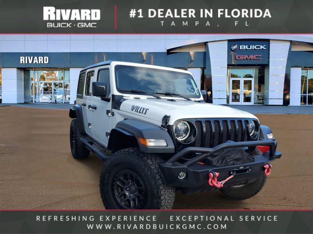 used 2023 Jeep Wrangler car, priced at $34,703