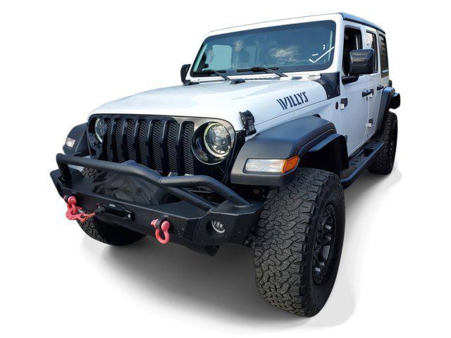 used 2023 Jeep Wrangler car, priced at $34,703