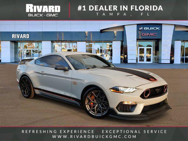 used 2021 Ford Mustang car, priced at $40,839