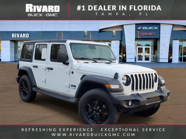 used 2020 Jeep Wrangler Unlimited car, priced at $29,901