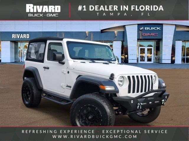 used 2024 Jeep Wrangler car, priced at $29,188