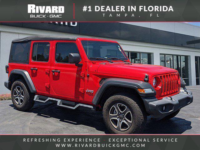 used 2020 Jeep Wrangler Unlimited car, priced at $225