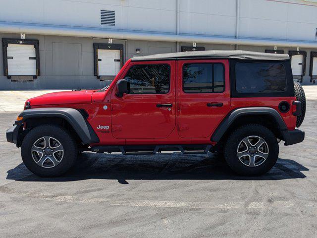 used 2020 Jeep Wrangler Unlimited car, priced at $225